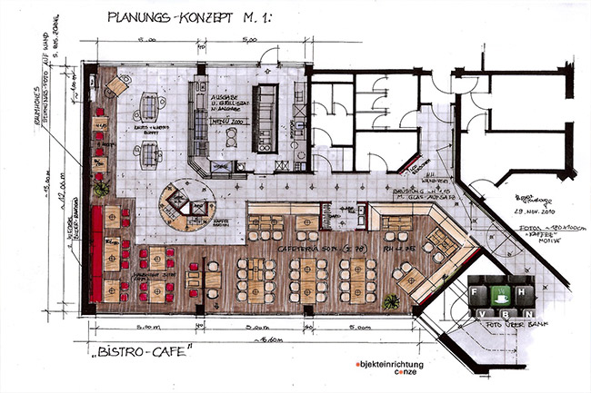 Planung Kantine
